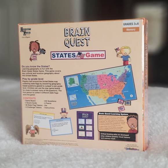 Brain Quest - States Game - Picture 7 of 7